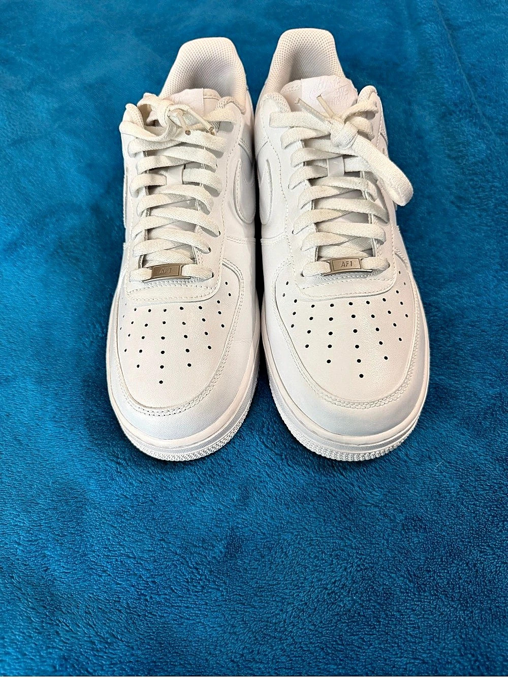 Nike Air Force 1 '07 "Triple White" Sneakers in men’s size 11